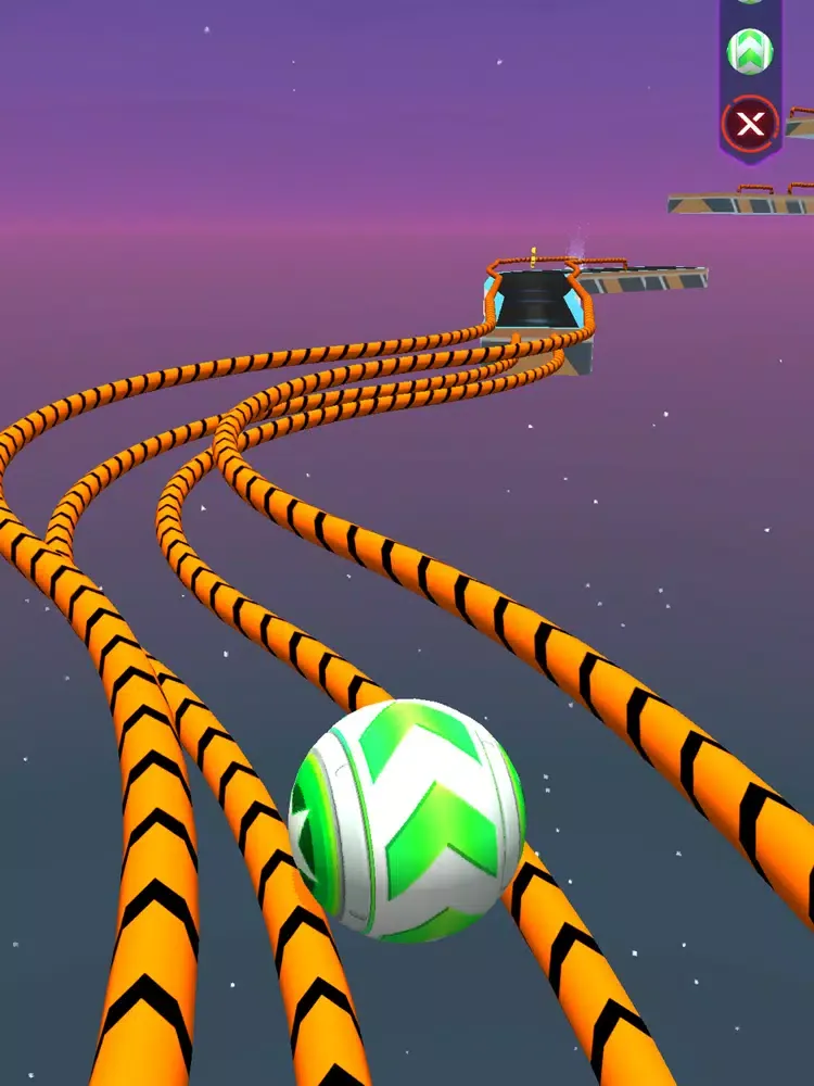 Tangkapan layar Ball Running 3D iPad 